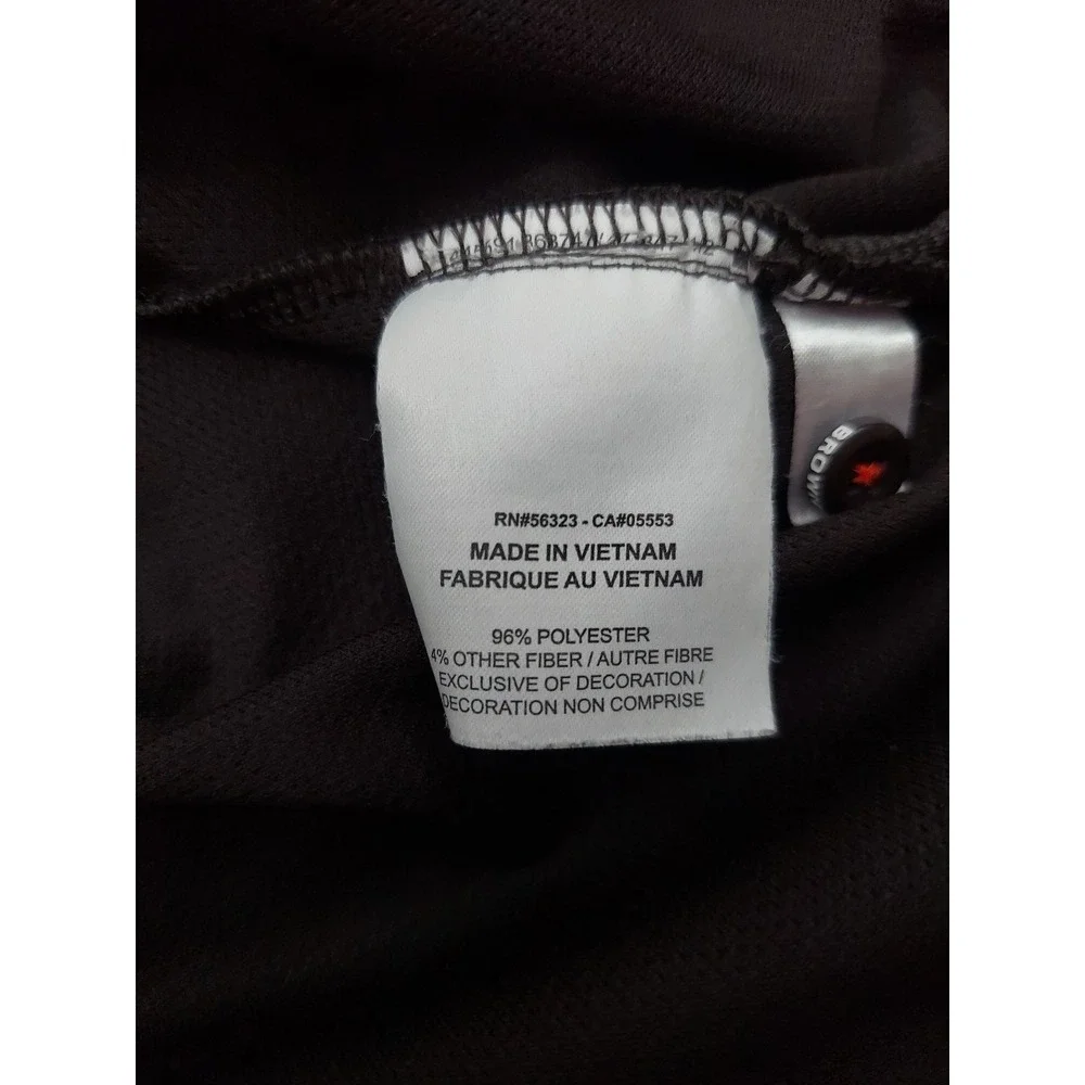 Cleveland Browns Nike Polo Shirt Mens XL Orange Brown Color Block Short‎ Sleeve